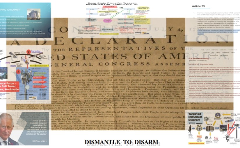 SHITS & GIGGLES: suppose DISMANTLE to DISARM is our SOLUTION&nbsp;4-10-25